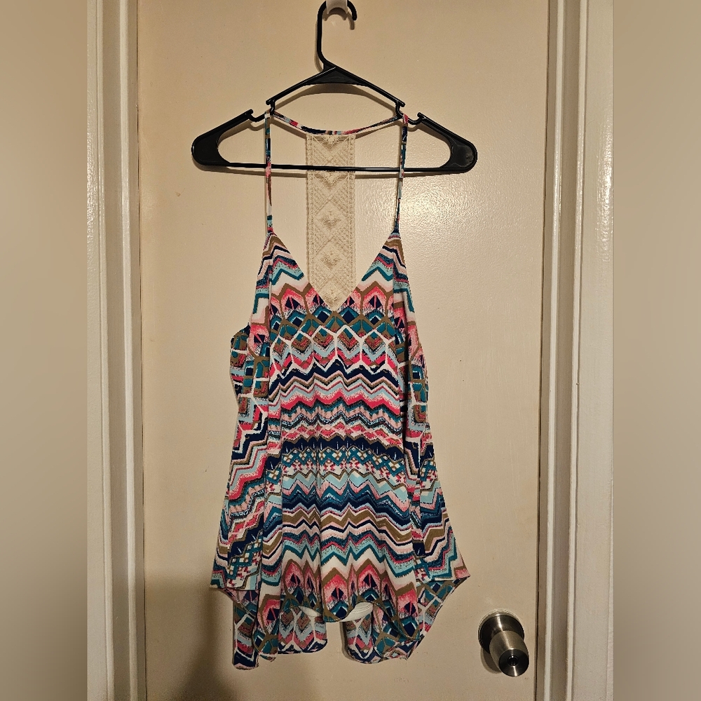 NWT VOOM "Mario Cami Top" Boho Halter AMAZING!